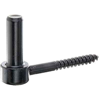 Alberts 863890 Gond à visser crochet en J, avec filetage coupé laque noire pour immersion cote axe Ø16 mm longueur 110 mm kit de 10 - Publicité Alberts 863890 Gond à visser crochet en J, avec filetage coupé laque noire pour immersion cote axe Ø16 mm longueur 110 mm kit de 10 - Publicité