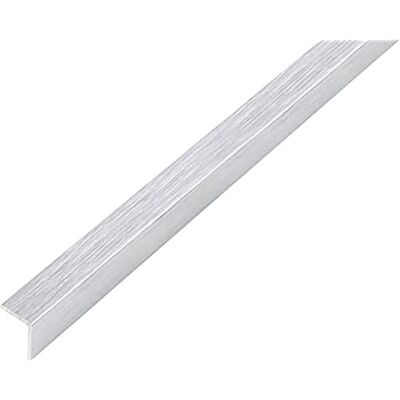 Alberts 488987 Cornière autoadhésive aluminium, aspect acier inoxydable, claire 1000 x 10 x 10 mm - Publicité Alberts 488987 Cornière autoadhésive aluminium, aspect acier inoxydable, claire 1000 x 10 x 10 mm - Publicité