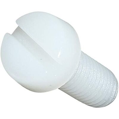 AERZETIX C45322 Lot de 10 Vis en Polyamide/Nylon M6x16 Filetage Métrique à Tête Cylindrique/Fendue/Plate/Ronde Isolante Bricolage Rénovation DIN 84 - Publicité AERZETIX C45322 Lot de 10 Vis en Polyamide/Nylon M6x16 Filetage Métrique à Tête Cylindrique/Fendue/Plate/Ronde Isolante Bricolage Rénovation DIN 84 - Publicité
