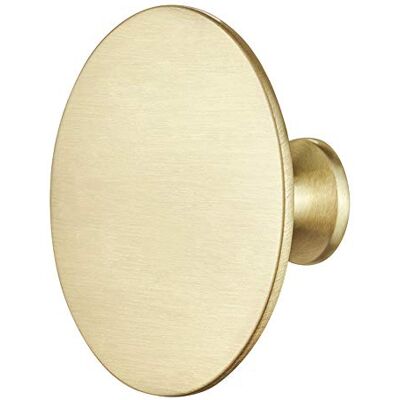 Gedotec Bouton pour Meuble Vintage, Tiroir, Armoire, Commode, Placard de Cuisine et Chambre H1960 Poignée à Visser Decoration Interieur Rétro Rond Laiton Aspect Doré 1 Pièce - Publicité Gedotec Bouton pour Meuble Vintage, Tiroir, Armoire, Commode, Placard de Cuisine et Chambre H1960 Poignée à Visser Decoration Interieur Rétro Rond Laiton Aspect Doré 1 Pièce - Publicité