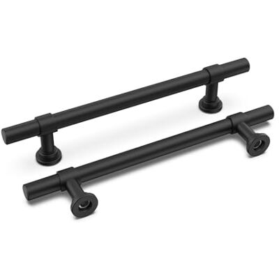 LONTAN Lot de 20 Poignées de Meuble Cuisine Noir Entraxe 128mm Pour Porte Intérieur, Placard Métal - Publicité LONTAN Lot de 20 Poignées de Meuble Cuisine Noir Entraxe 128mm Pour Porte Intérieur, Placard Métal - Publicité