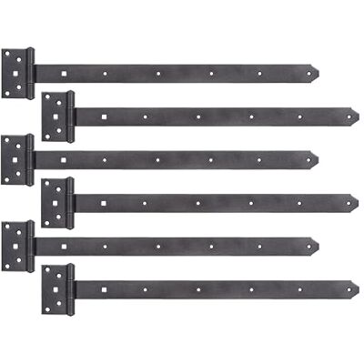 Alberts 822699 DURAVIS® Penture anglaise avec goupille rivetée en noir diamant, à couche duplex penture 591 x 40 mm charnière 59 x 103 mm kit de 6 - Publicité Alberts 822699 DURAVIS® Penture anglaise avec goupille rivetée en noir diamant, à couche duplex penture 591 x 40 mm charnière 59 x 103 mm kit de 6 - Publicité