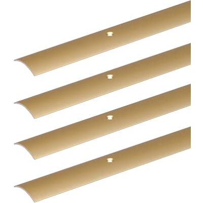 Alberts 498559 Lot de 4 profilés en laiton 900 x 40 mm - Publicité Alberts 498559 Lot de 4 profilés en laiton 900 x 40 mm - Publicité