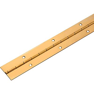 Gedotec Charnière Meuble Piano à Vis Meuble de Cuisine, Volet, Piano, Placard, Armoire, Coffre, Porte, Cercueil Usage Polyvalent Acier Couleur Laiton 40 x 1800 mm Entraxe: 15 mm 1 Pièce - Publicité Gedotec Charnière Meuble Piano à Vis Meuble de Cuisine, Volet, Piano, Placard, Armoire, Coffre, Porte, Cercueil Usage Polyvalent Acier Couleur Laiton 40 x 1800 mm Entraxe: 15 mm 1 Pièce - Publicité