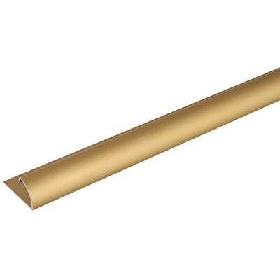 Alberts 476564 Profilé d'arrêt aluminium, couleur or, anodisé 1000 x 25 x 13 mm - Publicité Alberts 476564 Profilé d'arrêt aluminium, couleur or, anodisé 1000 x 25 x 13 mm - Publicité