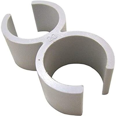ING Fixations IGLA851425 Lot de 5 clips pour tubes 20-20 mm Fast-Ring à fixer sur des tuyaux existants - Publicité ING Fixations IGLA851425 Lot de 5 clips pour tubes 20-20 mm Fast-Ring à fixer sur des tuyaux existants - Publicité