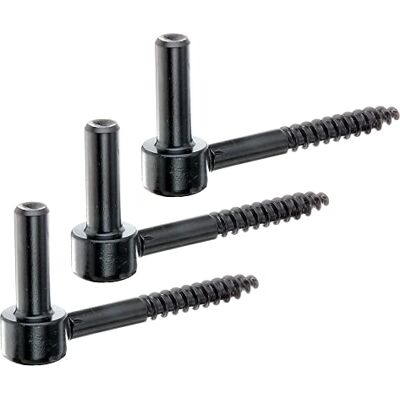 Alberts 306410 Gond à visser crochet en J, avec filetage coupé laqué noire par immersion cataphorèse cote axe Ø12 mm longueur 105 mm Set de 3 pièces - Publicité Alberts 306410 Gond à visser crochet en J, avec filetage coupé laqué noire par immersion cataphorèse cote axe Ø12 mm longueur 105 mm Set de 3 pièces - Publicité