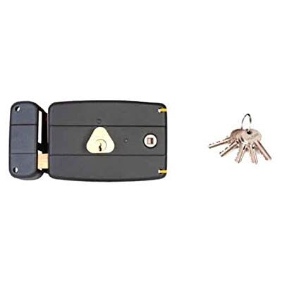 KLOSE BESSER Serrure Monopoint en Applique à Fouillot Horizontale 140x92mm (Similaire JPM CISA....) 3 clés 50mm Gauche - Publicité KLOSE BESSER Serrure Monopoint en Applique à Fouillot Horizontale 140x92mm (Similaire JPM CISA....) 3 clés 50mm Gauche - Publicité