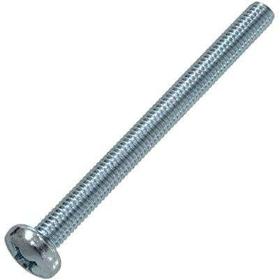 AERZETIX C59925 Lot de 10 Vis métaux à tête cylindrique M6x70 mm à empreinte PH2 boulon d'assemblage DIN 7985 dureté 4.8 en acier au carbone couleur argent - Publicité AERZETIX C59925 Lot de 10 Vis métaux à tête cylindrique M6x70 mm à empreinte PH2 boulon d'assemblage DIN 7985 dureté 4.8 en acier au carbone couleur argent - Publicité