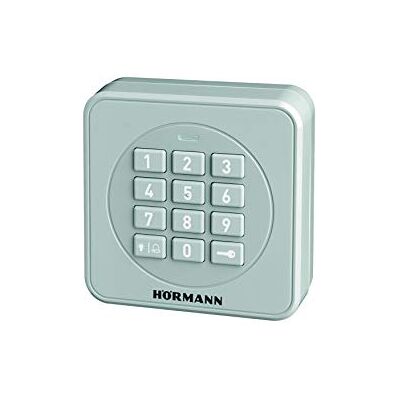 HÖRMANN Clavier codé radio FCT3-1 BS (868 MHz, pour contrôler jusqu'à 3 ouvre-portes, clavier rétroéclairé, couleur RAL 7040) 4511856, gris - Publicité HÖRMANN Clavier codé radio FCT3-1 BS (868 MHz, pour contrôler jusqu'à 3 ouvre-portes, clavier rétroéclairé, couleur RAL 7040) 4511856, gris - Publicité
