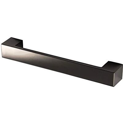 Gedotec Poignée Meuble en Acier Noir Poignée de Porte et Tiroir de Meuble Future Acier Nickel Design Carré Chambre, Cuisine, Salon Avec Vis de Montage Entraxe 160 mm 10 Pièces - Publicité Gedotec Poignée Meuble en Acier Noir Poignée de Porte et Tiroir de Meuble Future Acier Nickel Design Carré Chambre, Cuisine, Salon Avec Vis de Montage Entraxe 160 mm 10 Pièces - Publicité