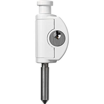 ABUS Serrure de Fenêtre FTR70 W AL0125 Verrou de Fenêtre avec Pêne en Acier Inoxydable, à Verrouillage Identique Niveau de Sécurité 4 73401 40 mm Blanc - Publicité ABUS Serrure de Fenêtre FTR70 W AL0125 Verrou de Fenêtre avec Pêne en Acier Inoxydable, à Verrouillage Identique Niveau de Sécurité 4 73401 40 mm Blanc - Publicité