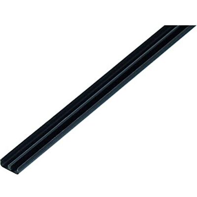 Alberts 485177 Rail de guidage inférieur plastique, en noir 1000 x 18 x 5 mm - Publicité Alberts 485177 Rail de guidage inférieur plastique, en noir 1000 x 18 x 5 mm - Publicité