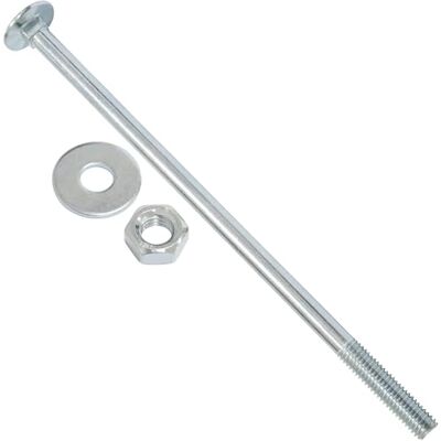 AERZETIX Ensemble de 15 boulons carrossiers M8x180mm / rondelles et écrous M8 / en acier zingué/pour fixation et assemblage - Publicité AERZETIX Ensemble de 15 boulons carrossiers M8x180mm / rondelles et écrous M8 / en acier zingué/pour fixation et assemblage - Publicité