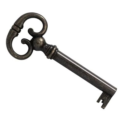 Gedotec 0339 Clé à Garniture Pour Serrure de Meuble Clé de Rechange Décorative à Barbe, 40 mm, Laiton Bruni Antique Vintage, 1 Pièce - Publicité Gedotec 0339 Clé à Garniture Pour Serrure de Meuble Clé de Rechange Décorative à Barbe, 40 mm, Laiton Bruni Antique Vintage, 1 Pièce - Publicité