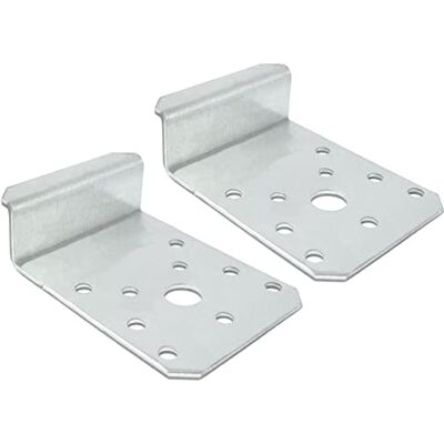 AERZETIX C58991 Lot de 2 Équerre de fixation et d'assemblage en "Z" perforées 20x70x10x55x2.5 mm à coin biseauté à 10 trous ronds montage bois en acier zingué Z275 - Publicité AERZETIX C58991 Lot de 2 Équerre de fixation et d'assemblage en "Z" perforées 20x70x10x55x2.5 mm à coin biseauté à 10 trous ronds montage bois en acier zingué Z275 - Publicité