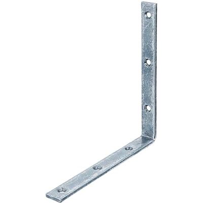 Alberts 824136 Équerre de poutre étroite galvanisée, en bleu 180 x 180 x 20 mm kit de 10 - Publicité Alberts 824136 Équerre de poutre étroite galvanisée, en bleu 180 x 180 x 20 mm kit de 10 - Publicité