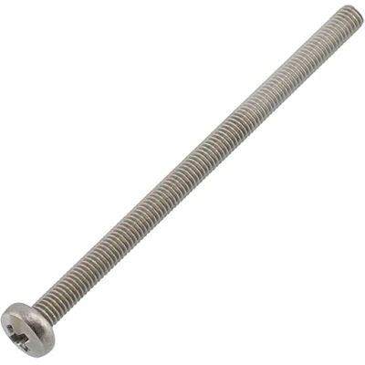 AERZETIX C59763 Lot de 10 Vis à métaux à tête cylindrique M3x50 mm à empreinte PH1 boulon d'assemblage DIN 7985 en acier inoxydable A2 couleur argent - Publicité AERZETIX C59763 Lot de 10 Vis à métaux à tête cylindrique M3x50 mm à empreinte PH1 boulon d'assemblage DIN 7985 en acier inoxydable A2 couleur argent - Publicité