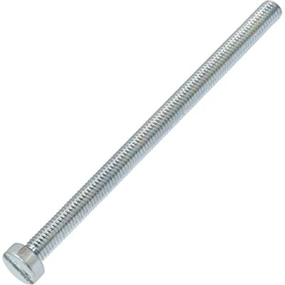AERZETIX C60194 Lot de 10 Vis à métaux à tête cylindrique M5x80 mm à empreinte fendue S boulon d'assemblage DIN 84 dureté 4.8 en acier zingué couleur argent - Publicité AERZETIX C60194 Lot de 10 Vis à métaux à tête cylindrique M5x80 mm à empreinte fendue S boulon d'assemblage DIN 84 dureté 4.8 en acier zingué couleur argent - Publicité