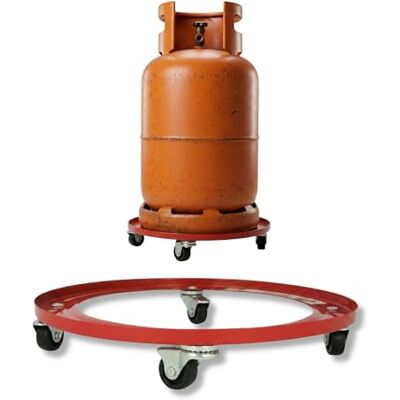Support en acier AMIG pour cylindre de gaz - 30kg max - Publicité Support en acier AMIG pour cylindre de gaz - 30kg max - Publicité