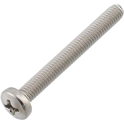 AERZETIX C59774 Lot de 10 Vis à métaux à tête cylindrique M4x35 mm à empreinte PH2 boulon d'assemblage DIN 7985 en acier inoxydable A2 couleur argent - Publicité AERZETIX C59774 Lot de 10 Vis à métaux à tête cylindrique M4x35 mm à empreinte PH2 boulon d'assemblage DIN 7985 en acier inoxydable A2 couleur argent - Publicité
