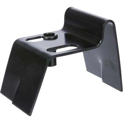 Support de portail noir 100x150mm - Sabot de portail à sceller - Publicité Support de portail noir 100x150mm - Sabot de portail à sceller - Publicité