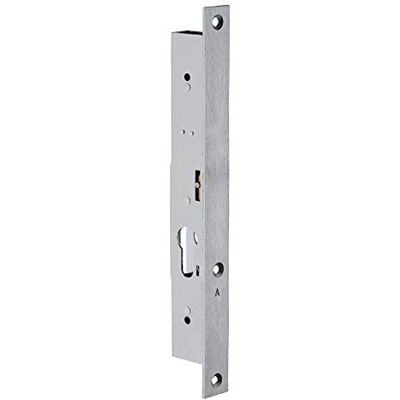 Metalux Série 30 Serrure à encastrer 2 points à tringles pour portes métalliques dans des profils aluminium et acier Actionné par le cylindre type européen Coffre 30mm x 215mm Axe de tringle 20.5mm - Publicité Metalux Série 30 Serrure à encastrer 2 points à tringles pour portes métalliques dans des profils aluminium et acier Actionné par le cylindre type européen Coffre 30mm x 215mm Axe de tringle 20.5mm - Publicité