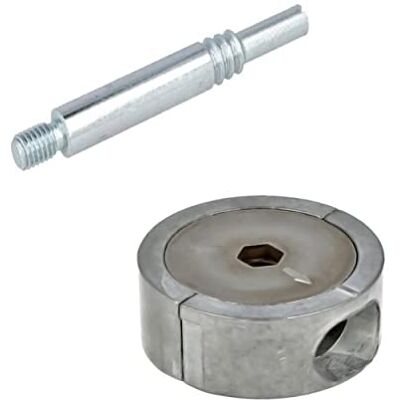 Gedotec Ferrure de raccordement grande pour meubles 1 jeu de connecteurs de meubles excentriques 64 mm avec cheville à visser et vis de connexion FUERTE Raccord à came en zinc moulé sous - Publicité Gedotec Ferrure de raccordement grande pour meubles 1 jeu de connecteurs de meubles excentriques 64 mm avec cheville à visser et vis de connexion FUERTE Raccord à came en zinc moulé sous - Publicité