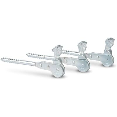 Alberts 307493 Arrêt de volet tête bergère à visser ou à sceller zingué 126,5 mm Set de 3 pièces - Publicité Alberts 307493 Arrêt de volet tête bergère à visser ou à sceller zingué 126,5 mm Set de 3 pièces - Publicité