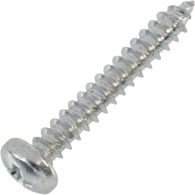 AERZETIX C44623 Lot de 100 Vis autotaraudeuses M2.9x19mm à tête ronde bombée à empreinte cruciforme PH DIN7981 en acier zingué tôle assemblage fixation serrage quincaillerie perçage - Publicité AERZETIX C44623 Lot de 100 Vis autotaraudeuses M2.9x19mm à tête ronde bombée à empreinte cruciforme PH DIN7981 en acier zingué tôle assemblage fixation serrage quincaillerie perçage - Publicité
