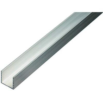 Alberts 473808 Profilé en U aluminium, naturel 1000 x 6 x 6 mm - Publicité Alberts 473808 Profilé en U aluminium, naturel 1000 x 6 x 6 mm - Publicité