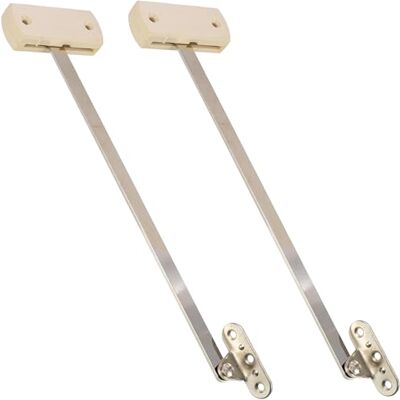 AERZETIX Lot de 2 Charnières Relevables avec Stopper pour Porte de Meuble en Métal Couleur Argent Style Moderne - Publicité AERZETIX Lot de 2 Charnières Relevables avec Stopper pour Porte de Meuble en Métal Couleur Argent Style Moderne - Publicité