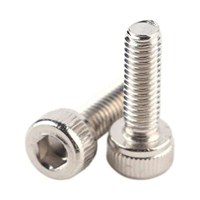 Walfront 100pcs Vis Boulon Hexagonale à Tête Cylindrique en Acier Inoxydable 304 M3x10mm Fixation Mécanique Industrielle Visserie Résistante à la Corrosion pour Bricolage et Réparation - Publicité Walfront 100pcs Vis Boulon Hexagonale à Tête Cylindrique en Acier Inoxydable 304 M3x10mm Fixation Mécanique Industrielle Visserie Résistante à la Corrosion pour Bricolage et Réparation - Publicité