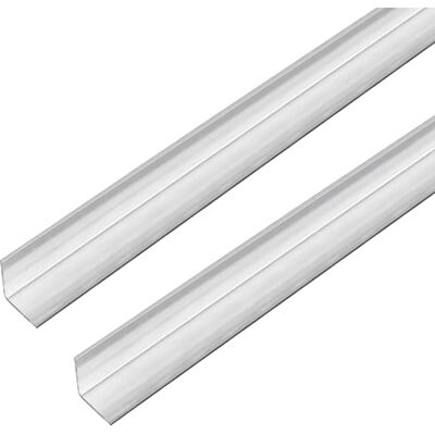 Alberts GAH- 499143 485450 Lot de 2 profilés d'angle en acier inoxydable 1000 x 10 x 10 mm - Publicité Alberts GAH- 499143 485450 Lot de 2 profilés d'angle en acier inoxydable 1000 x 10 x 10 mm - Publicité