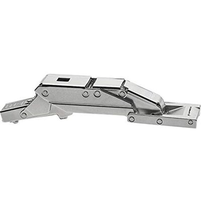 Gedotec Blum Clip Top Cristallo Charnière pour portes miroirs Acier nickelé Charnière en verre avec amortissement et fermeture automatique 1 bande de pot avec plaque - Publicité Gedotec Blum Clip Top Cristallo Charnière pour portes miroirs Acier nickelé Charnière en verre avec amortissement et fermeture automatique 1 bande de pot avec plaque - Publicité