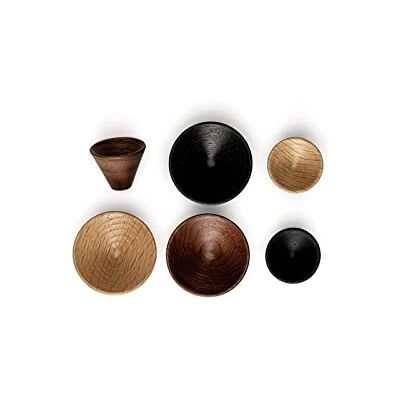 Gedotec Boutons de meuble en bois 1 bouton de porte pour armoires Noyer avec matériel de fixation CONIC 0538 D : 29,4 mm Boutons d'armoire pour armoires de cuisine Poignées de porte - Publicité Gedotec Boutons de meuble en bois 1 bouton de porte pour armoires Noyer avec matériel de fixation CONIC 0538 D : 29,4 mm Boutons d'armoire pour armoires de cuisine Poignées de porte - Publicité