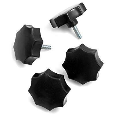 Design61 Lot de 4 poignées en forme d'étoile M8 x 20 mm Ø 50 - Publicité Design61 Lot de 4 poignées en forme d'étoile M8 x 20 mm Ø 50 - Publicité