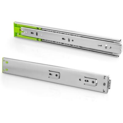 ATM Glissières de tiroir Coulisses à Billes Push-Open 400 mm Extension Totale, Charge 40 kg Rail Tiroir Acier 2 pcs (1 paire G+D) 400x12,7x45 mm - Publicité ATM Glissières de tiroir Coulisses à Billes Push-Open 400 mm Extension Totale, Charge 40 kg Rail Tiroir Acier 2 pcs (1 paire G+D) 400x12,7x45 mm - Publicité