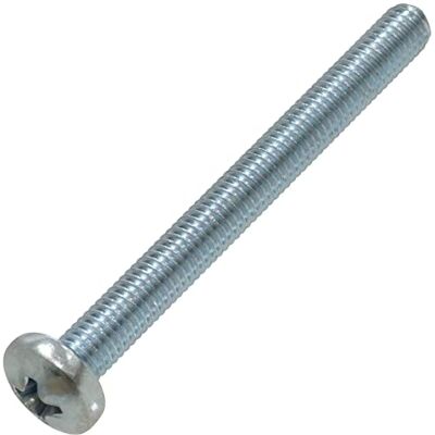 AERZETIX C59907 Lot de 50 Vis métaux à tête cylindrique M5x50 mm à empreinte PH2 boulon d'assemblage DIN 7985 dureté 4.8 en acier au carbone couleur argent - Publicité AERZETIX C59907 Lot de 50 Vis métaux à tête cylindrique M5x50 mm à empreinte PH2 boulon d'assemblage DIN 7985 dureté 4.8 en acier au carbone couleur argent - Publicité
