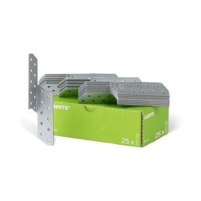 Alberts 846855 Équerre renvoyée utilisable à droite galvanisée Sendzimir 32 x 32 x 170 mm kit de 25 - Publicité Alberts 846855 Équerre renvoyée utilisable à droite galvanisée Sendzimir 32 x 32 x 170 mm kit de 25 - Publicité