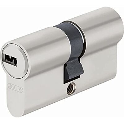 ABUS EC-SNP 30/50 Cylindre Débrayable pour Portes Extérieures/Entrées d'appartement, Nickelé Mat, 30/50 mm - Publicité ABUS EC-SNP 30/50 Cylindre Débrayable pour Portes Extérieures/Entrées d'appartement, Nickelé Mat, 30/50 mm - Publicité