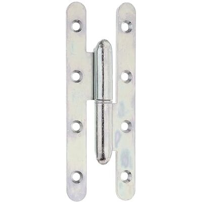 Alberts 865412 Paumelle universelle type Paris utilisable à gauche ou à droite galvanisé bleu 140 x 55 mm kit de 12 - Publicité Alberts 865412 Paumelle universelle type Paris utilisable à gauche ou à droite galvanisé bleu 140 x 55 mm kit de 12 - Publicité