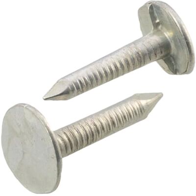 AERZETIX C70838 Lot de 300 Clous à tête plate large Ø3x20 mm diamètre de la tête Ø10 mm en acier couleur argent feutre de couvertue tuiles bitumineuse bardage menuiserie habillage de toit - Publicité AERZETIX C70838 Lot de 300 Clous à tête plate large Ø3x20 mm diamètre de la tête Ø10 mm en acier couleur argent feutre de couvertue tuiles bitumineuse bardage menuiserie habillage de toit - Publicité