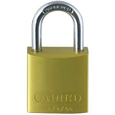 ABUS H23 43603 Cadenas à clé en aluminium Consignation 72/40 Jaune - Publicité ABUS H23 43603 Cadenas à clé en aluminium Consignation 72/40 Jaune - Publicité