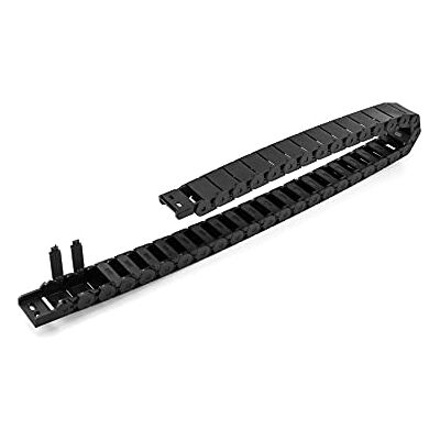 QWORK Chaîne porte Câbles, Chaîne de Trainage Pour l'Imprimante 3D, Machines Outils à Commande Numérique, 15mm x 30mm, Longueur 1 m - Publicité QWORK Chaîne porte Câbles, Chaîne de Trainage Pour l'Imprimante 3D, Machines Outils à Commande Numérique, 15mm x 30mm, Longueur 1 m - Publicité
