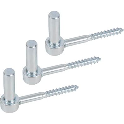 Alberts 306489 Gond à visser crochet en J, avec filetage coupé zingué cote axe Ø14 mm longueur 105 mm Set de 3 pièces - Publicité Alberts 306489 Gond à visser crochet en J, avec filetage coupé zingué cote axe Ø14 mm longueur 105 mm Set de 3 pièces - Publicité