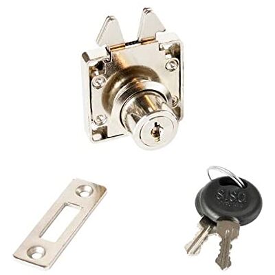 Gedotec Serrure de meuble ® Lot de loquet à visser pour portes coulissantes et volets roulants en acier chromé poli avec axe pour portes coulissantes. 24,5-41 mm Produit de qualité 1 Jeu - Publicité Gedotec Serrure de meuble ® Lot de loquet à visser pour portes coulissantes et volets roulants en acier chromé poli avec axe pour portes coulissantes. 24,5-41 mm Produit de qualité 1 Jeu - Publicité