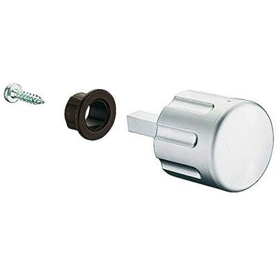 Gedotec Bouton Tournant Bouton tournant avec tige carrée longueur 28 mm 1 Pièce Plastique Chrome Mat Caravane Camping-car pour serrures à visser Push-Lock Serrure de meuble - Publicité Gedotec Bouton Tournant Bouton tournant avec tige carrée longueur 28 mm 1 Pièce Plastique Chrome Mat Caravane Camping-car pour serrures à visser Push-Lock Serrure de meuble - Publicité