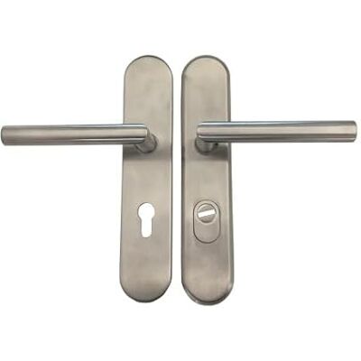KLOSE BESSER Paire de Poignées Blindées de Sécurité "" . 2 Béquilles ANGLE VIF Inox 304. Publicité KLOSE BESSER Paire de Poignées Blindées de Sécurité "" . 2 Béquilles ANGLE VIF Inox 304. Publicité