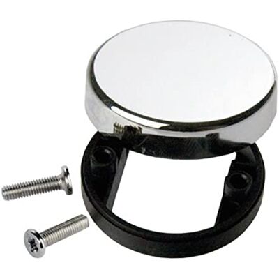 Gedotec Cache pour charnière de porte en verre pour portes en verre 1 pièce Cache rond avec matériel de fixation convient pour charnière de porte SOFTSTAR avec Softclose - Publicité Gedotec Cache pour charnière de porte en verre pour portes en verre 1 pièce Cache rond avec matériel de fixation convient pour charnière de porte SOFTSTAR avec Softclose - Publicité